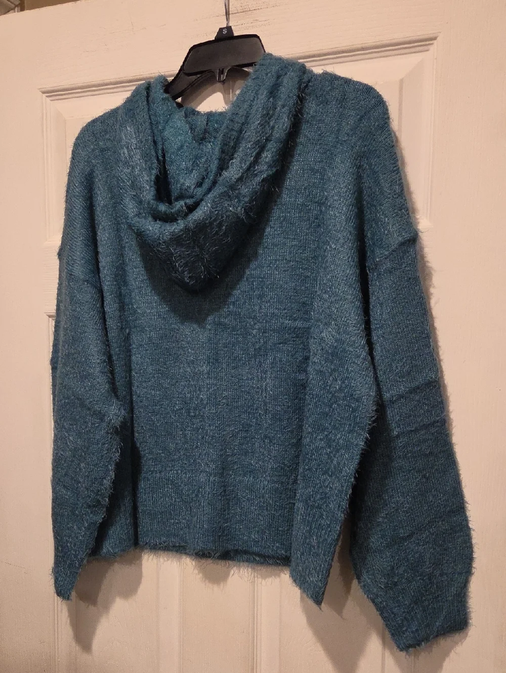 JUSTICE SWEATER WITH HOOD